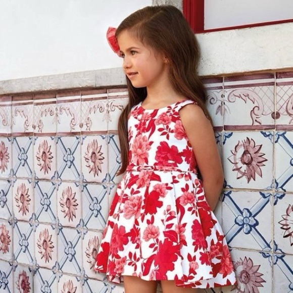 Mayoral Floral Dress for girls - Picture 1 of 6